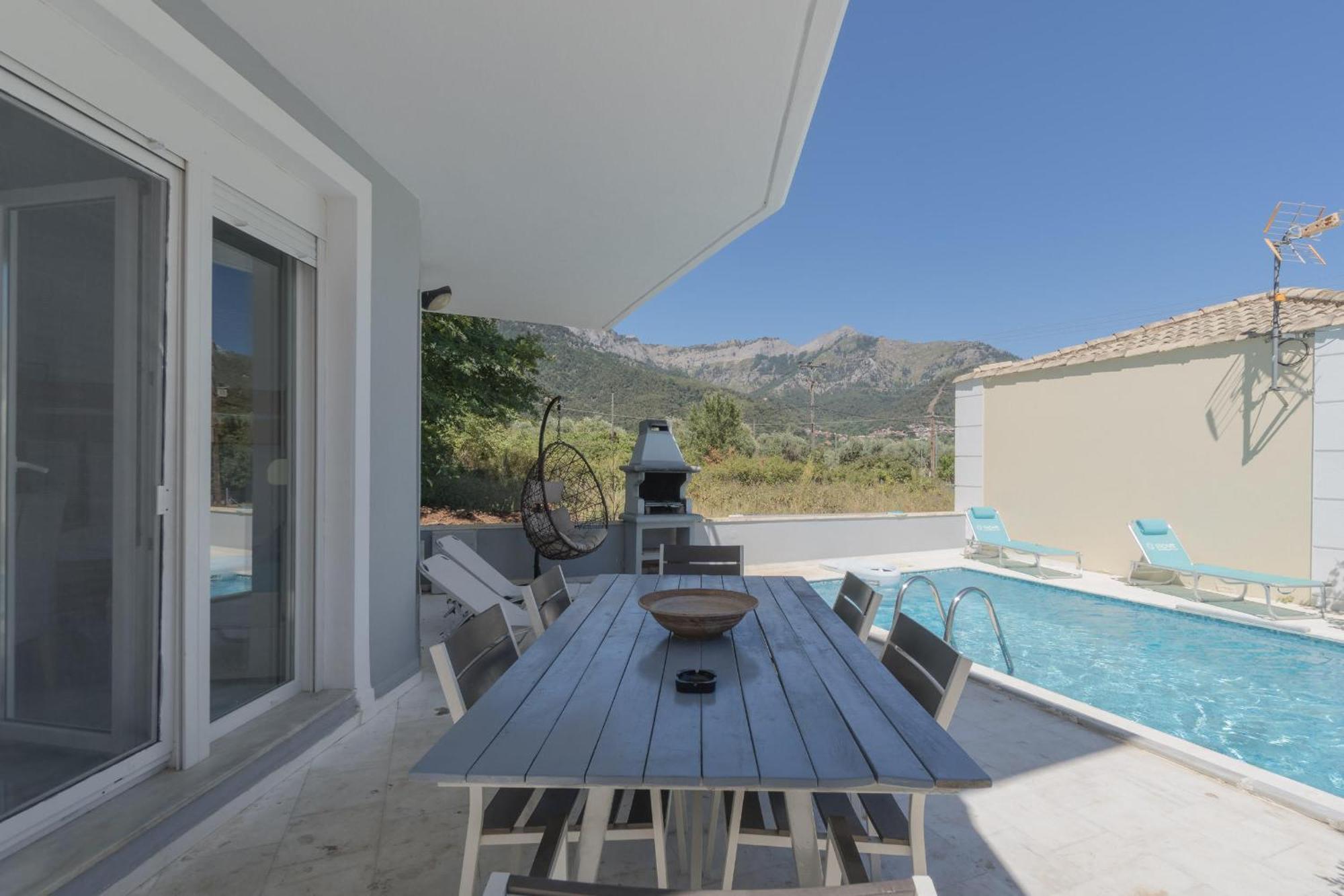Diamanti Villa, Pool & Barbecue Скала Потамияс Екстериор снимка