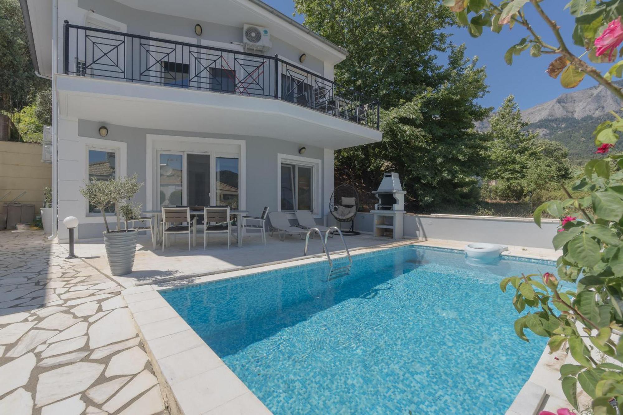 Diamanti Villa, Pool & Barbecue Скала Потамияс Екстериор снимка